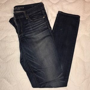 American Eagle size 12 X-long super skinny stretch